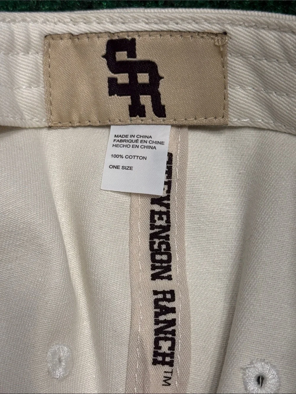 *RARE* Stevenson Ranch Brand SnapBack Hat / Camel Logo & Camel Style Font (NWOT)